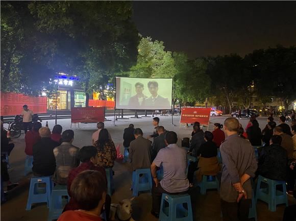 璧山：点亮户外屏幕 感受无处不在的“国家安全”