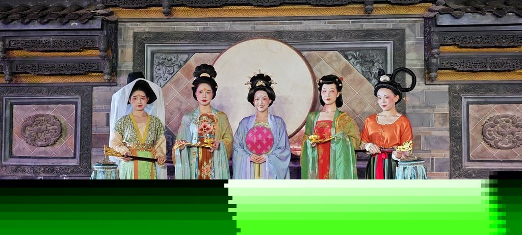 璧山：一秒穿越 在秀湖公园体验“唐韵”