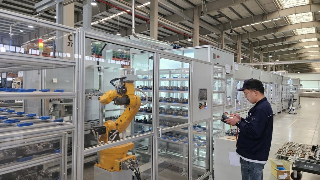 璧山高新区“机器换人”打造产业新引擎